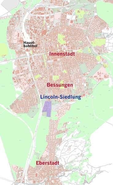 Rahmenplan Konversion Süd Lincoln-Siedlung: 25