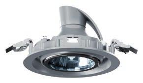 Optiken und Lichtquellen S - Spot α von 9 bis 15 M - Medium α von 16 bis 25 F - Flood α von 26 bis 39 WF - Wide-Flood α von 40 bis 60 E - Elliptisch* *Die elliptische Optik und den Wall washer erhält