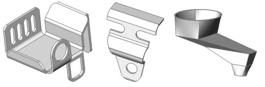 Blechwerkzeuge BricsCAD Sheet Metal (Blechkonstruktion) ist durchaus empfehlenswert. Allerdings benötigen Sie dafür die deutlich teurere Version Platinum.