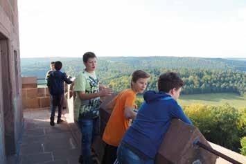 Spaß pur auf der Mega-Rutsche Alles in allem hatten die Schülerinnen und Schüler offenbar sehr viel Spaß und zu