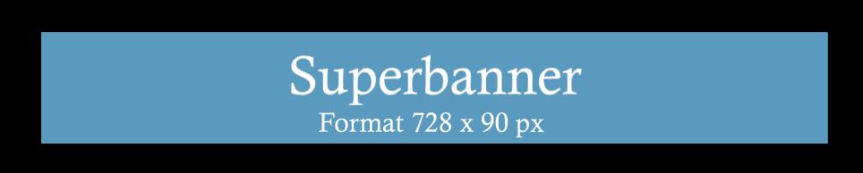 Superbanner Der Superbanner wird mittig ausgespielt und kann auf den mytischtennis.de Seiten die gesamte Breite der Web-site nutzen.