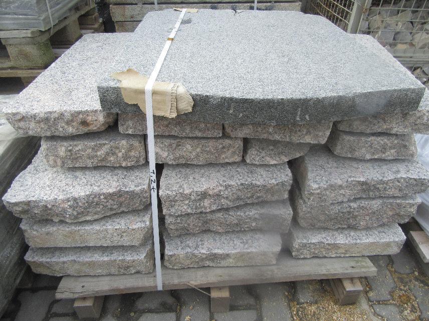 2 Granit-Krustenplatten 60,00 EUR / m² 80 m² 8cm