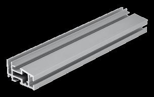 slimframe Profile für ein- und doppelseitige Verwendung SF Adapter Für Ladenbau oder Umbau vorhandener Rahmensysteme auf Flachkedersystem.
