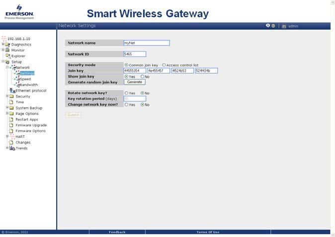 Smart Wireless Gateway Im integrierten Web-Interface des Gateway zur Seite Explorer > Status navigieren.