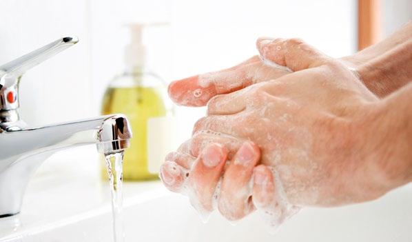 Gründlich Hände waschen Um Krankheitserreger nicht über eine Schmierinfektion weiterzuverbreiten, sollten Sie regelmäßig und gründlich Ihre Hände waschen, vor allem nach dem Niesen