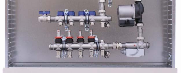 Thermostatventileinsätzen im Rücklauf Erfüllt DIN 1264-4 4 max. 6 bar, max.