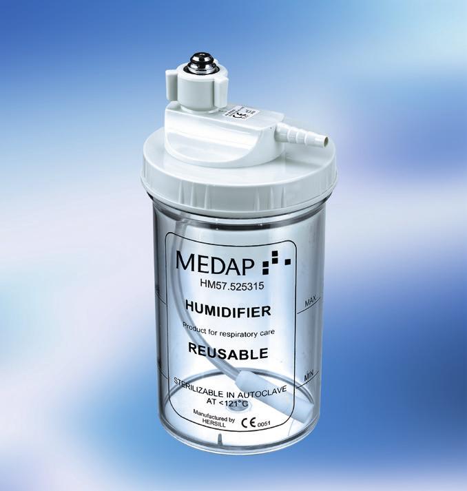 MEDAP-Normalanfeuchter: Die MEDAP-Normalanfeuchter arbeiten nach dem Sprudler prinzip. Sie sorgen mit ca.