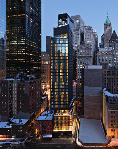 Courtyard by Marriott WTC, New York, USA Besondere Kompetenz für besondere Immobilien Hotels erfordern von Investoren eine hohe Spezialisierung bei Trans aktionen und Verträgen.