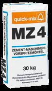 zement-maschinenputze / Sockelputze MZ 1, MZ 1 h Zement-Maschinenputz MZ 4 Zement-Maschinen-vorspritzmörtel Zementputz