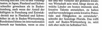 Weitere Auskünfte erteilt Dr. Ulrike Winkelmann, Telefon 0711/641-2972, Ulrike.Winkelmann@stala.bwl.de Wirtschaft, 10 Quelle: Stuttgarter Zeitung, 1. Juli 2006.
