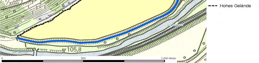 Forstwirtschaft Siedlung, Gewerbe und Verkehr Überreg. bedeutende Anl.