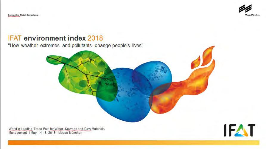 IFAT Environment Index 2018: Wie Wetterextreme und Schadstoffe unser Leben verändern Bevölkerungsrepräsentative Umfrage: 5.