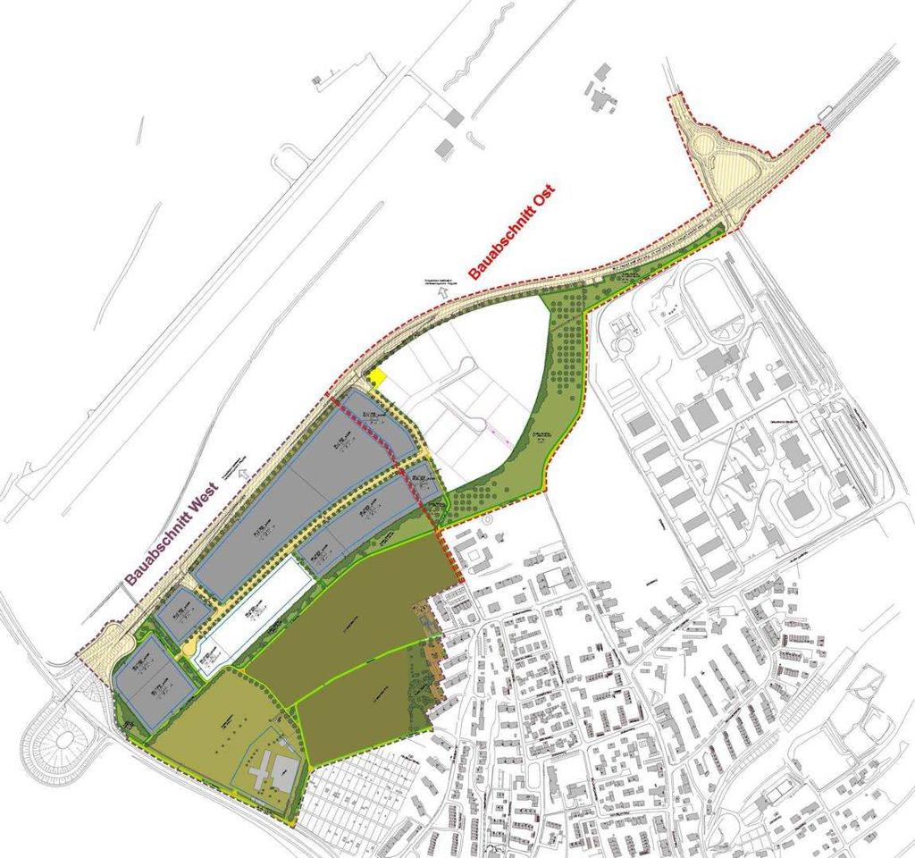 Schalltechniche Unteruchung Bebauungplan Gewerbegebiet Flugplatz - Grünzug Weiße Bild, Biberach an der Riß Projekt: 637/2-15.