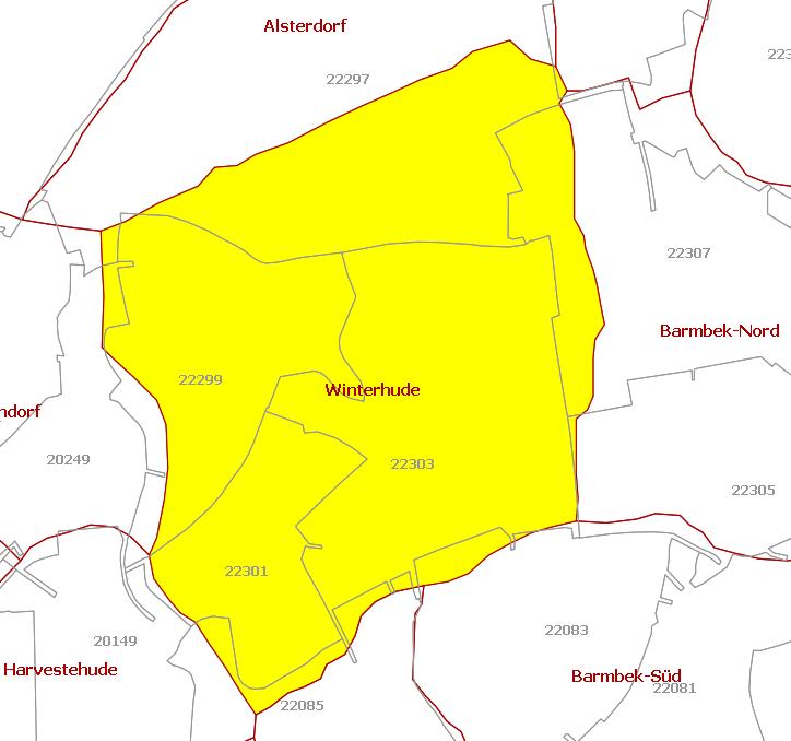 Hintergrund Beispiel: Stadtteile und PLZ-Gebiete in Hamburg Methoden der Geodatenverarbeitung bieten Möglichkeiten