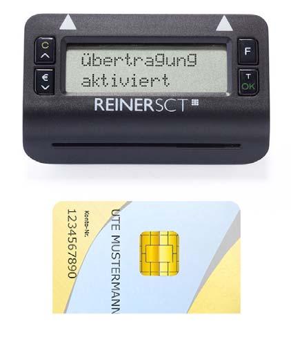 Der tanjack optic SX nutzt Ihre für das chiptan comfort-verfahren registrierte Bankenkarte bzw. SparkassenCard (ec- Karte) oder Ihre GeldKarte zur TAN-Generierung.
