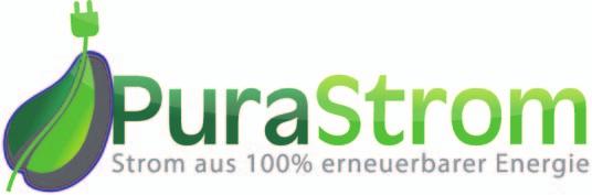 PuraStrom ist der ökologische Strom für umweltbewusste Haushalte. Dieser Strom wird zu 100 % aus erneuerbaren Energien erzeugt und ist TÜV-zertifiziert.
