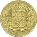 G119 20 Francs 1844A. Fb. 560; KM 750.