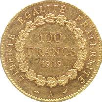 100 Francs 1909A Stehender