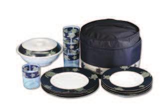CARRYING BAG FOR TABLE WARE «VENTUM» AND «TORTUGA» SET 4-6 SERIES Made of: Dinner plates 4/6 Soup plates 4/6 Soup