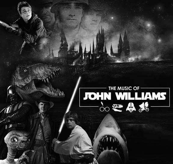Reihe 8 S 1 Verlauf Material Filmmusik als große Oper: Der Komponist John Williams Dr. Andreas Rink, Wächtersbach Die Welt der John-Williams-Filme. Collage.