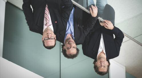 Das Management des RCPE (v.l.): Dr. Thomas Klein, Massimo Bresciani und Prof.