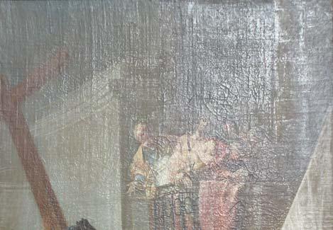 A 60 1. Kreuzwegstation: Christus vor Pilatus 1771 Öl auf Leinwand, H. 93,0 x B. 68,0 cm Geltofing, Pfarrkirche St.