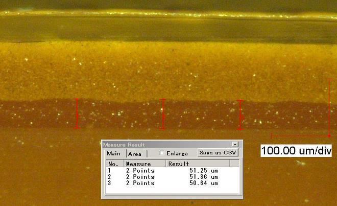 barthel@renolit.com Test material 1 Date of test 22 th of September 2016 Foil type RENOLIT EXOFOL FX Decor X Golden Oak 9.2178 701 116701 FO-ID 105729013 material PVC Glue TAKA 1308.