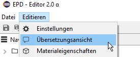 Auch gibt es für manche Tabellen spezifische Funktionen, wie die Synchronisations-, Import- und Exportfunktion der Indikatorergebnisse: Eine weitere wichtige Komponente sind die Datensatzverweise :