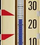 Thermometer silikonfrei Limit-Thermometer mit Paar Grenzwertzeigern auf jedes