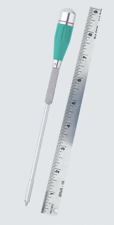 Implantatentfernung 1. Schraubenkopf reinigen Benötigtes Instrument 324.