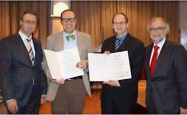 auf dem Gebiet der Paläontologie. Der mit 10 000 Euro dotierte Alberti- Preis 2014 ging zu gleichen Teilen an zwei Wissenschaftler aus Wien. Dr.