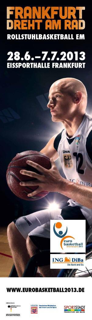 Werbeoffensive zur Eurobasketball 2013 Dank unserer teils langjährigen Partner läuft die Bewerbungsoffensive der Eurobasketball 2013 bereits auf Hochtouren.