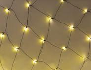00 LED Lichternetz für Außen Material: Kunststoff, Licht Farbe: warm