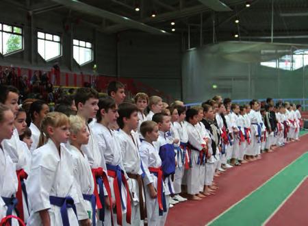 November war die Erfurter Leichtathletikhalle Magnet für alle Karate-Fans. Ca.