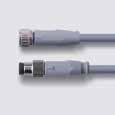 M8x1 Anschlussleitung M8x1 connection cable Sangel-Bezeichnung Leitungslänge in m Cable length in m Polzahl Pole number Typ Type LiYY, PVC, grau; 0,25mm² LiYY, PVC, grey; 0,25mm² SAL-8-RK4-2/A1
