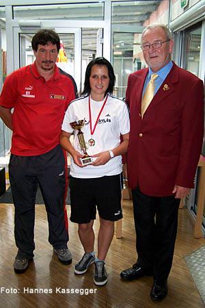 Landesmeisterschaft in Jugend U 16 Weiblich Lisa Adler wurde Tiroler