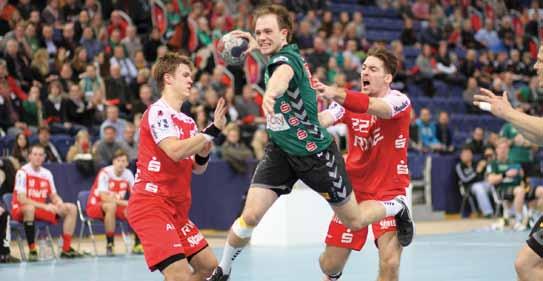 s ist das letzte Spiel im Handballjahr 2012 und es ist eine Begegnung zweier Mannschaften mit Ambitionen in der DKB Handball-Bundesliga.