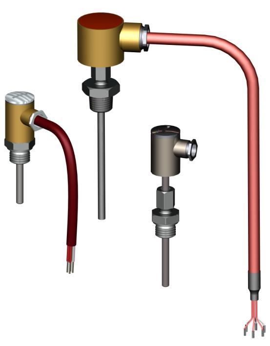 3.4. Einschraubthermometer Einschraubthermometer werden in der Industrie häufig eingesetzt.