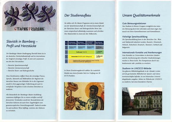 Impressum Otto-Friedrich-Universität Bamberg Institut für Slavistik An der Universität 5, 96045 Bamberg Der BA-MA-Prüfungsausschuss Der Vorsitzende, Prof. Dr.