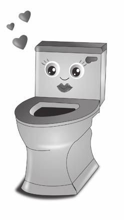 VIII. Das Problem der Wasserverschmutzung Das gehört nicht in die Toilette EA Aufgabe 3: Es ist ganz einfach, etwas loszuwerden: In die Toilette werfen, kräftig abziehen und weg ist es!