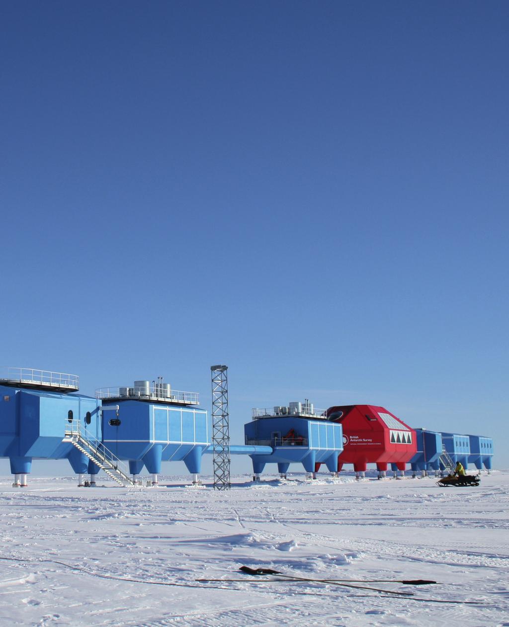 Da die Eisbewegung und das Wetter im Weddellmeer nicht vorhersehbar sind, ist die Verlegung in Etappen geplant.