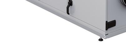 SupraBox 8 H Standardausstattung: SupraB X COMFORT rahmenloses Gehäuse mit 6 mm Isolierung innen und außen bandbeschichtet (RAL 735) entspricht der VDI 622 integrierte Regelung (Plug & Play)