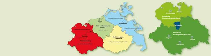 Vier Planungsregionen des Landes Mecklenburg-Vorpommern Region Westmecklenburg Der Regionale Planungsverband Westmecklenburg Westmecklenburg ist eine von vier Planungsregionen des Landes