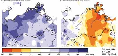 Auswirkungen auf Westmecklenburg Entsprechend der Aussagen zu den globalen Auswirkungen des Klimawandels, lassen sich diese auch für die Region Westmecklenburg treffen.
