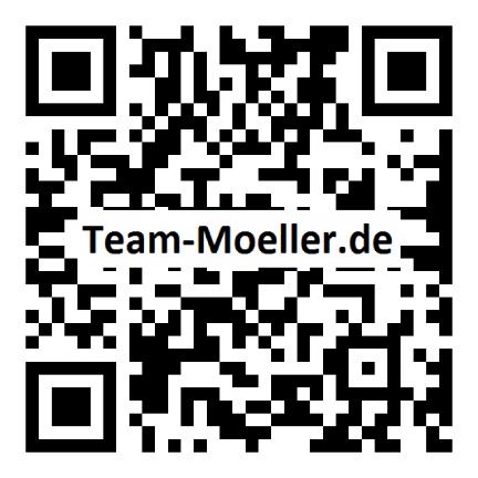 Webseite Blog E-Mail Twitter XING Facebook www.team-moeller.de Blog.Team-Moeller.de Thomas@Team-Moeller.de https://twitter.com/thomasmoeller https://www.xing.