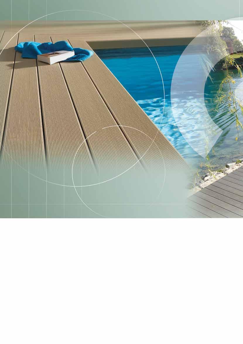 4 / 5 Wasserabweisend und robust, pflegeleicht und attraktiv: O-Terrace ist alles zusammen! Twinson verbindet das natürliche Aussehen und die Wärme von Holz mit der Haltbarkeit von PVC.