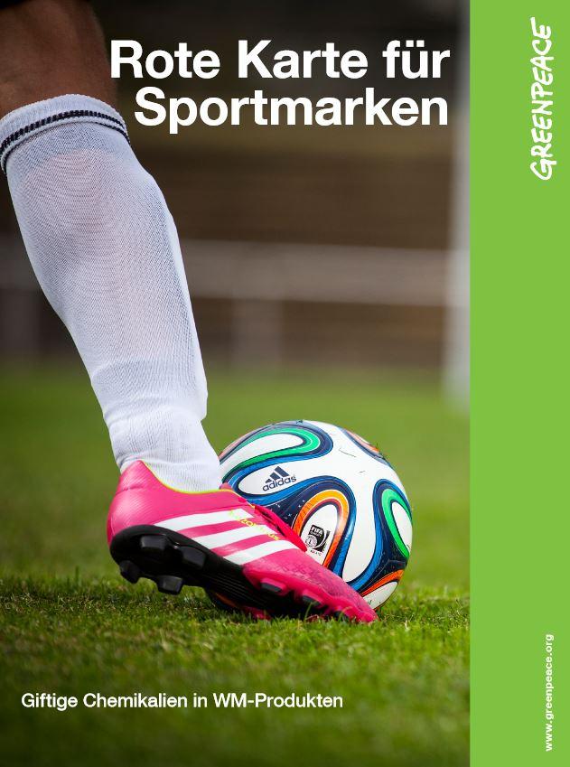 Mai 2014: Rote Karte für Sportmarken 33 Sportprodukte (Schuhe, Shirts, Handschuhe) gekauft in 16 Ländern Alle Produkte wurden unter dem Namen bekannter Sportler oder Teams