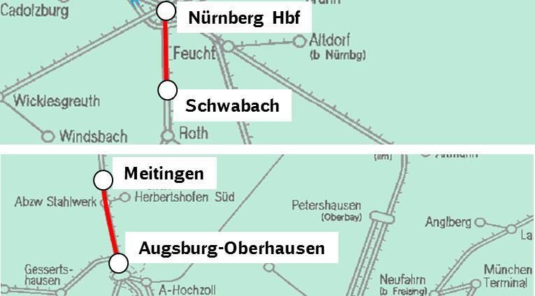 Baukorridor 704 - Nürnberg - Augsburg 07.18.