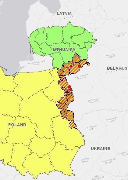 Litauen und Polen im Winter 2014 LT1: 20 Jan LT2: 20