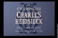 Champagner Champagne Mandois Brut Origine 82.00 Cüpli Champagne Mandois 1 dl 12.00 Champagne Charles Heidsieck Charlie Brut Réserve 95.